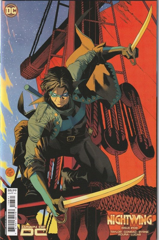 Nightwing # 108 Variant Cover C NM DC 2023 [R6]