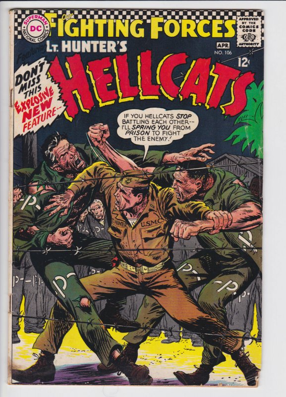 Our Fighting Forces #106 (Apr 1967) 4.0 VG DC