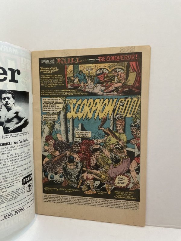 Kull The Conqueror #9 1st Series