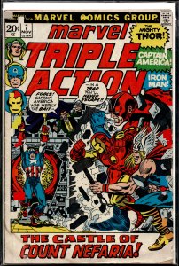 Marvel Triple Action #7 (1972) The Avengers