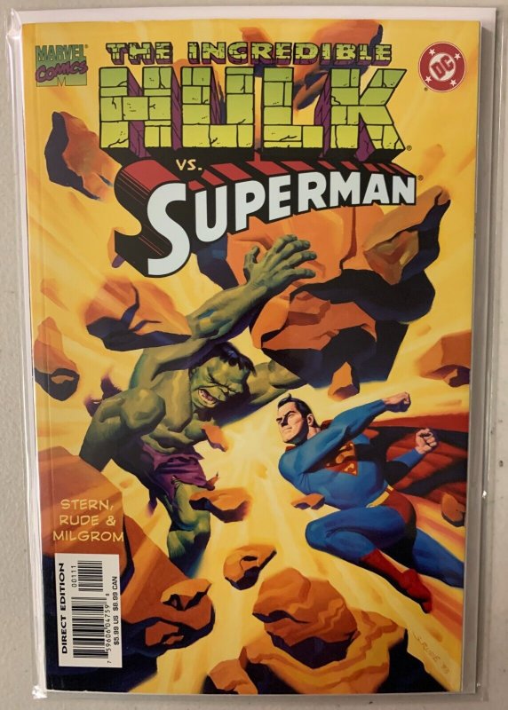 Incredible Hulk vs. Superman #1 Marvel / DC (6.0 FN) (1999)