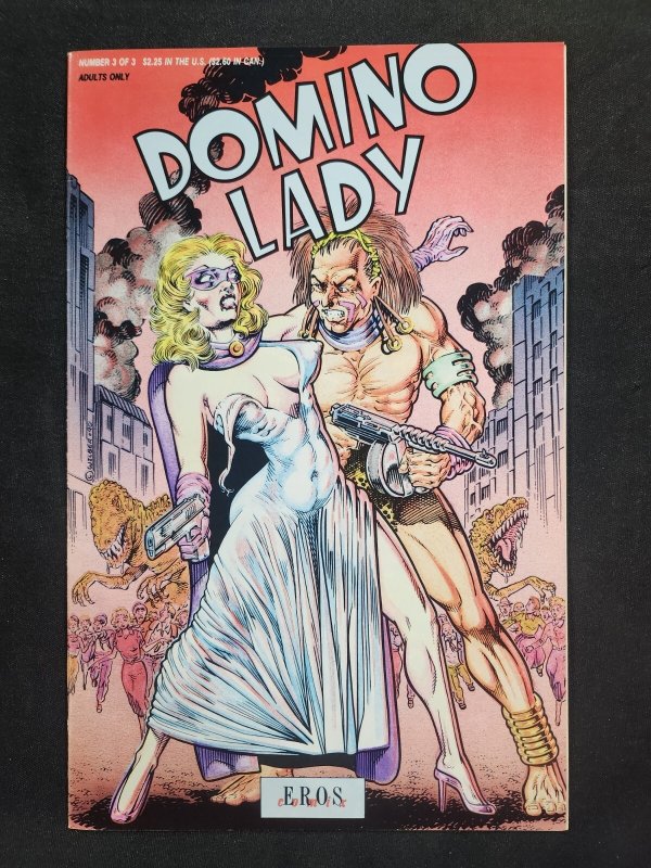 Domino Lady 3PC #1-3 - Ron Wilber Art/Adult, Hard to Find Complete (9/9.2) 1990