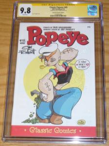 Classic Popeye #45 CGC 9.8 signature series - 1:10 variant gender bender fosgitt