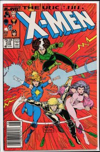 The Uncanny X-Men #218 (1987) X-Men