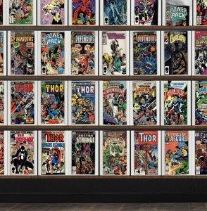 Huge Lot 150+ Comics with Power Pack, Warlord, Thor, Iron Man & More!