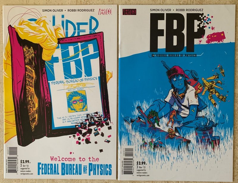 FEDERAL BUREAU OF PHYSICS 1-24 (COLLIDER 1) | VERTIGO 2013-15 | COMPLETE SERIES
