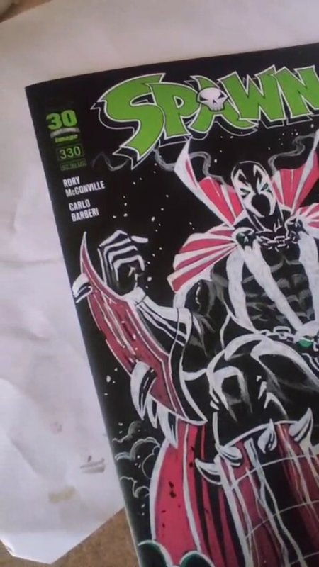 Spawn #330 Original Cover Sketch by Jordi Tarragona – Signed Image Comics Art