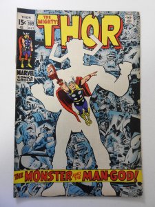 Thor #169 (1969) VG/FN Condition! stain on spine