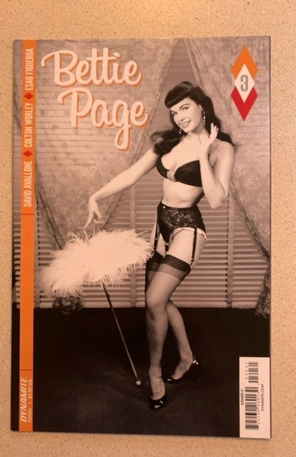 Bettie Page #3 (2017) Dynamite Entertainment Comics Photo Variant Cover
