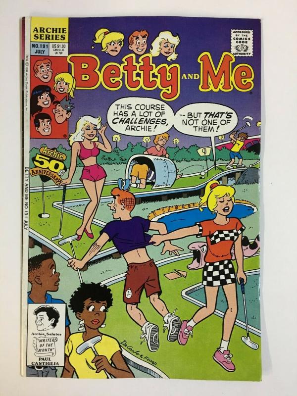BETTY & ME (1965-    )191 VF-NM Jul 1991 COMICS BOOK