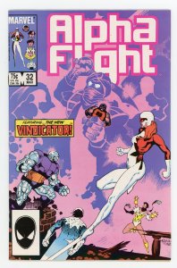 Alpha Flight #32 (1983 v1) Mike Mignola Cover 1st Black Raazer NM-