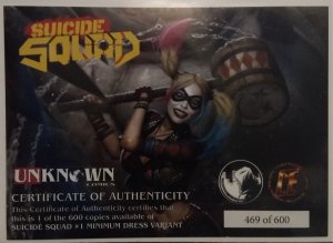 Suicide Squad #1 NM limited to only 600! 469/600 RYAN BROWN VARIANT