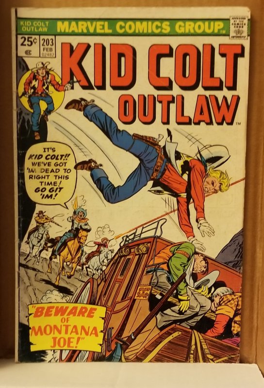 Kid Colt Outlaw #203 (1976)