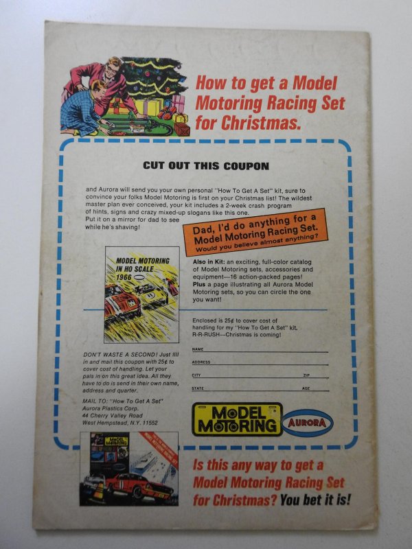 Wonder Woman #167 (1967) VG- Condition!