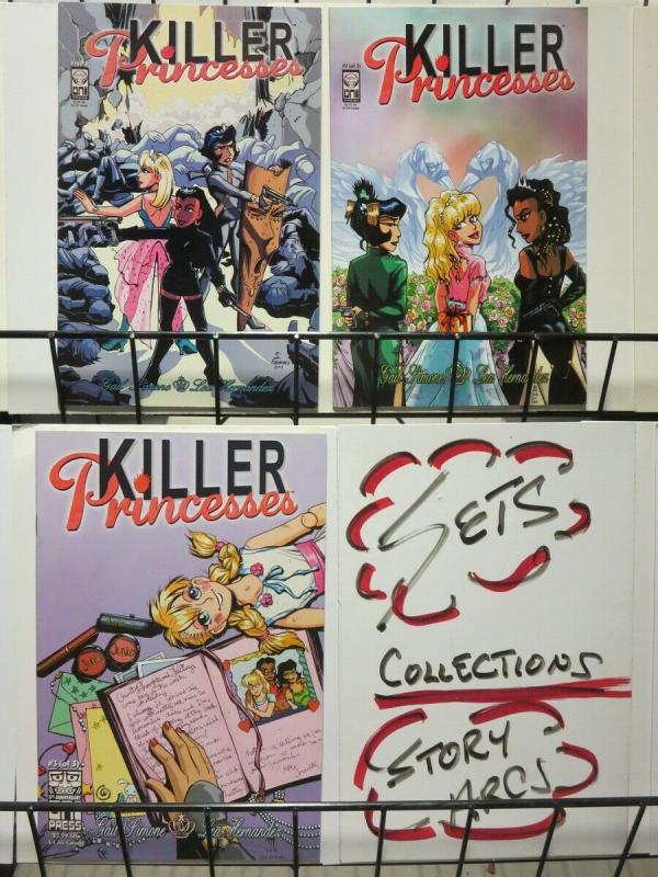 KILLER PRINCESSES (2001 ONI) 1-3  complete L Hernandez