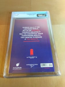 Commanders In Crisis #1 CGC Universal Grade 9.8 Andolfo Virgin Edition