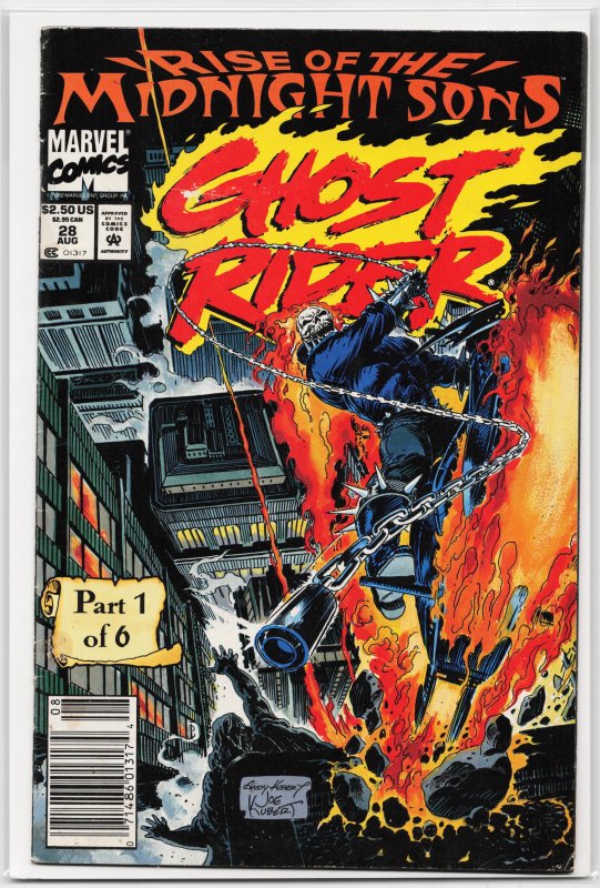 Ghost Rider #28 (1992) Ghost Rider [Key Issue]