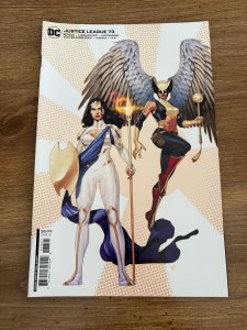 Justice League # 73 NM 1st Print DC Comic Book Batman Flash Variant Cov 15 J310
