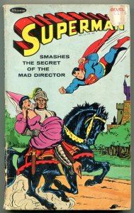 Superman Smashes the Secret of the Mad Director Paperback 1966