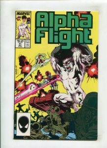 ALPHA FLIGHT #51 (9.0) DIRECT EDITION, 1ST FULL JIM LEE WORK!! 1982