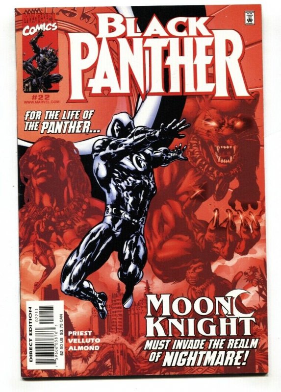 Black Panther #22 2000 Moon Knight comic book VF/NM