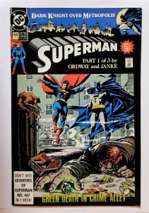 Superman #44 (June 1990, DC) FN+