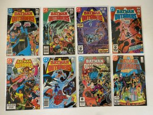 Batman and the Outsiders lot 39 diff from #1-46 + bonus avg 7.0 (1983-87)