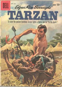 Tarzan (Dell) #120 VG ; Dell | low grade comic September 1960 Edgar Rice Burroug