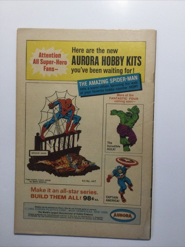 Fantastic Four 59 Fine- Fn- 5.5 Light Water Damage Marvel