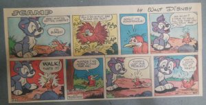 (10) Walt Disney's Scamp Sunday Pages from 9-12/1959 Size: ~7.5 x 15 inches