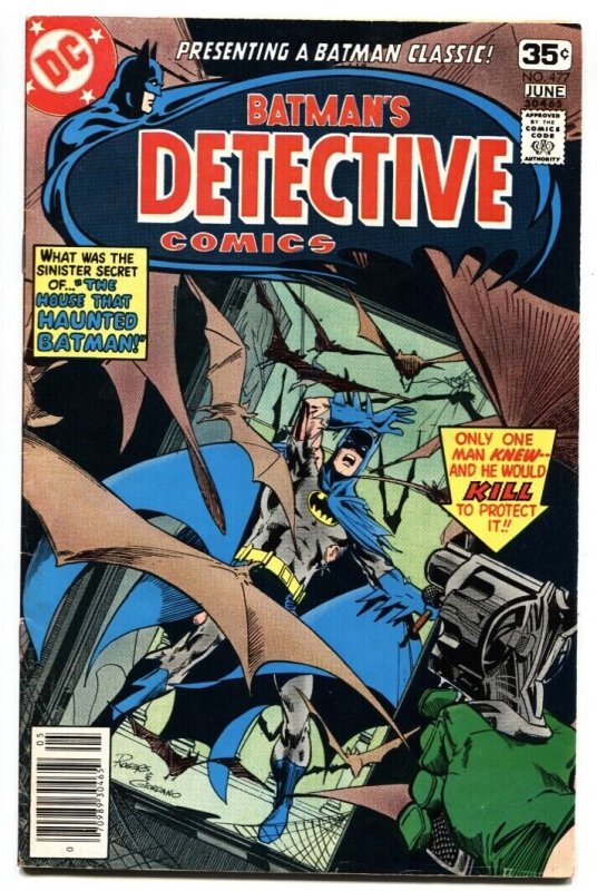 DETECTIVE COMICS #477-Cameo appearance of CLAYFACE (Preston Payne)-BATMAN VF-