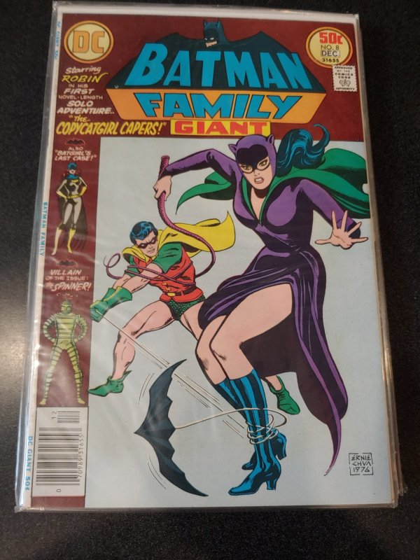 BATMAN FAMILY GIANT #8 CATWOMAN F/VF