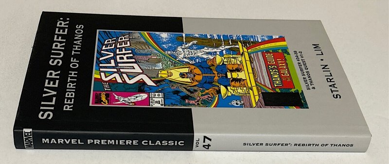 Silver Surfer Rebirth of Thanos Marvel Premiere Classic HC Vol 47
