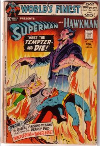 World's Finest Comics   #209 GD Superman/Hawkman