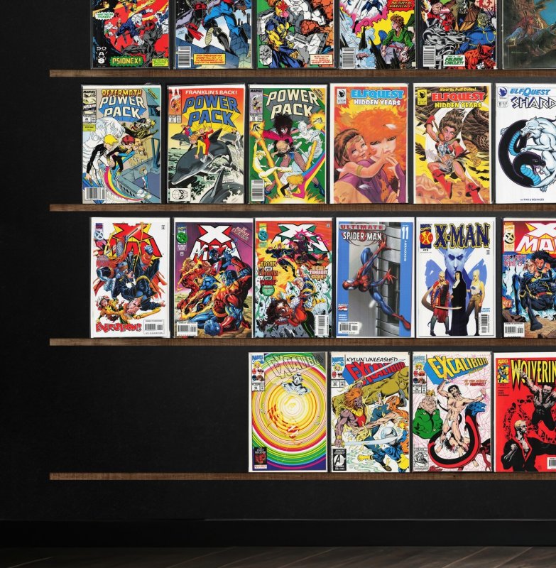 Huge Lot 150+ Comics with Excalibur, X-Factor, X-Men & More!