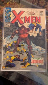 The X-Men #32 (1967) Silver Age - 3rd Appearance of the JUGGERNAUT