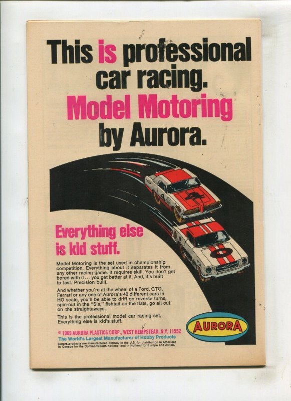 SUPERMAN'S PAL JIMMY OLSEN #125 (8.0) SUPERMAN'S SADDEST DAY!! 1969