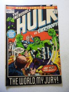 The Incredible Hulk #153 (1972) FN- Condition