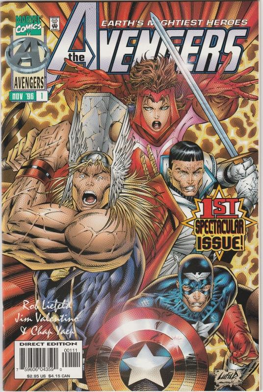 8 The Avengers Marvel Comic Books # 1 2 3 4 5 7 8 13 Thor Captain America DC2