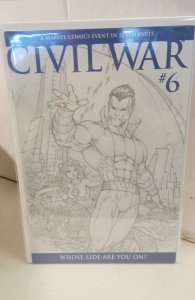 Civil War #6 Turner Sketch Cover (2006)