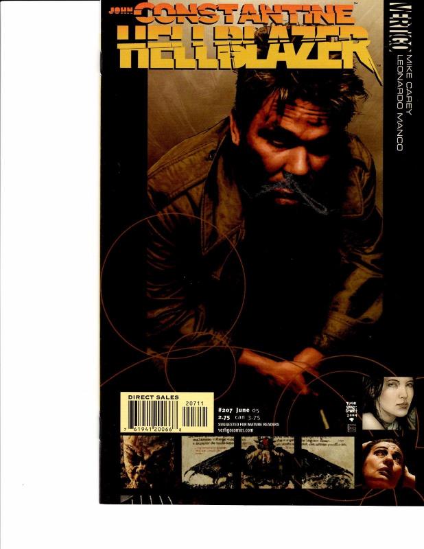 Lot Of 2 DC Comic Books Constantine Hellblazer #207 and Robin #114   ON3