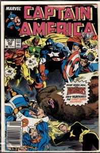 Captain America #352 (1989) Captain America [Key Issue]
