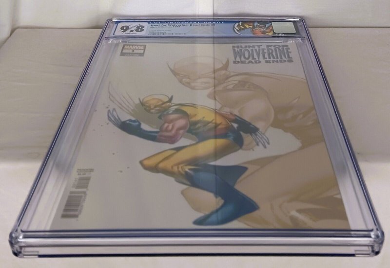 HUNT For WOLVERINE Dead Ends #1 CGC 9.8 Custom Label Oliver Coipel Variant Cover