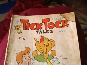 Tick Tock Tales #20 Golden Age 1947 Funny Animal Comics Koko And Kola The Pixies