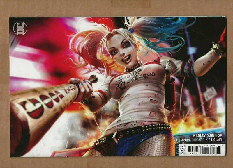 HARLEY QUINN #59 VARIANT CHEW COVER B VARIANT DC  