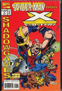 Spider-Man and X-Factor: Shadowgames #1 (1994) X-Factor