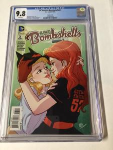 Dc Bombshells 3 Cgc 9.8 White Pages Leth Variant Cover