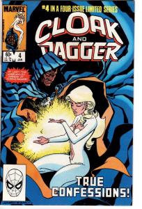CLOAK AND DAGGER LIMITED SRIES #1,2,3,4 FN/VFN $8.00