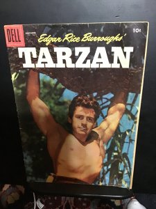 Tarzan #86 (1956) mid grade Gordon Scott photo cover golden age! FN Wow!