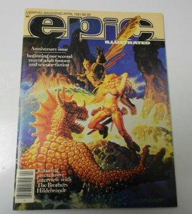 1981 EPIC ILLUSTRATED #5 JIM STARLIN Charles Vess VF/NM
